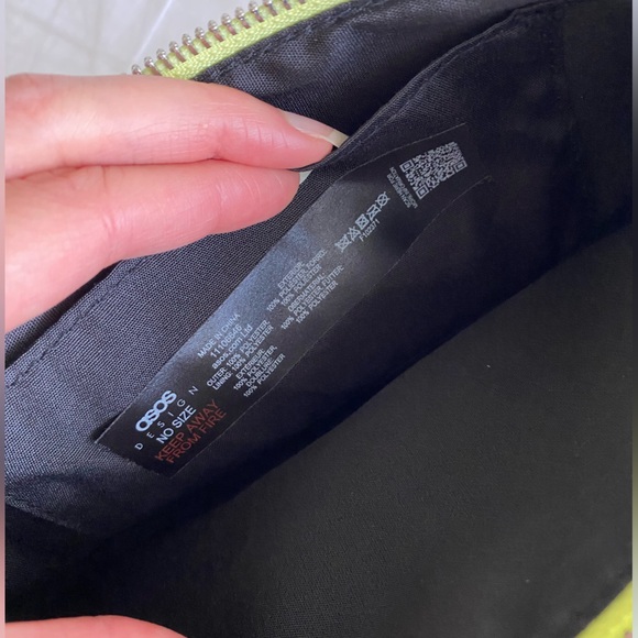 Slim 90s Minimalist Shoulder Bag Handbag Pistachio Lime Light Green - Picture 11 of 12